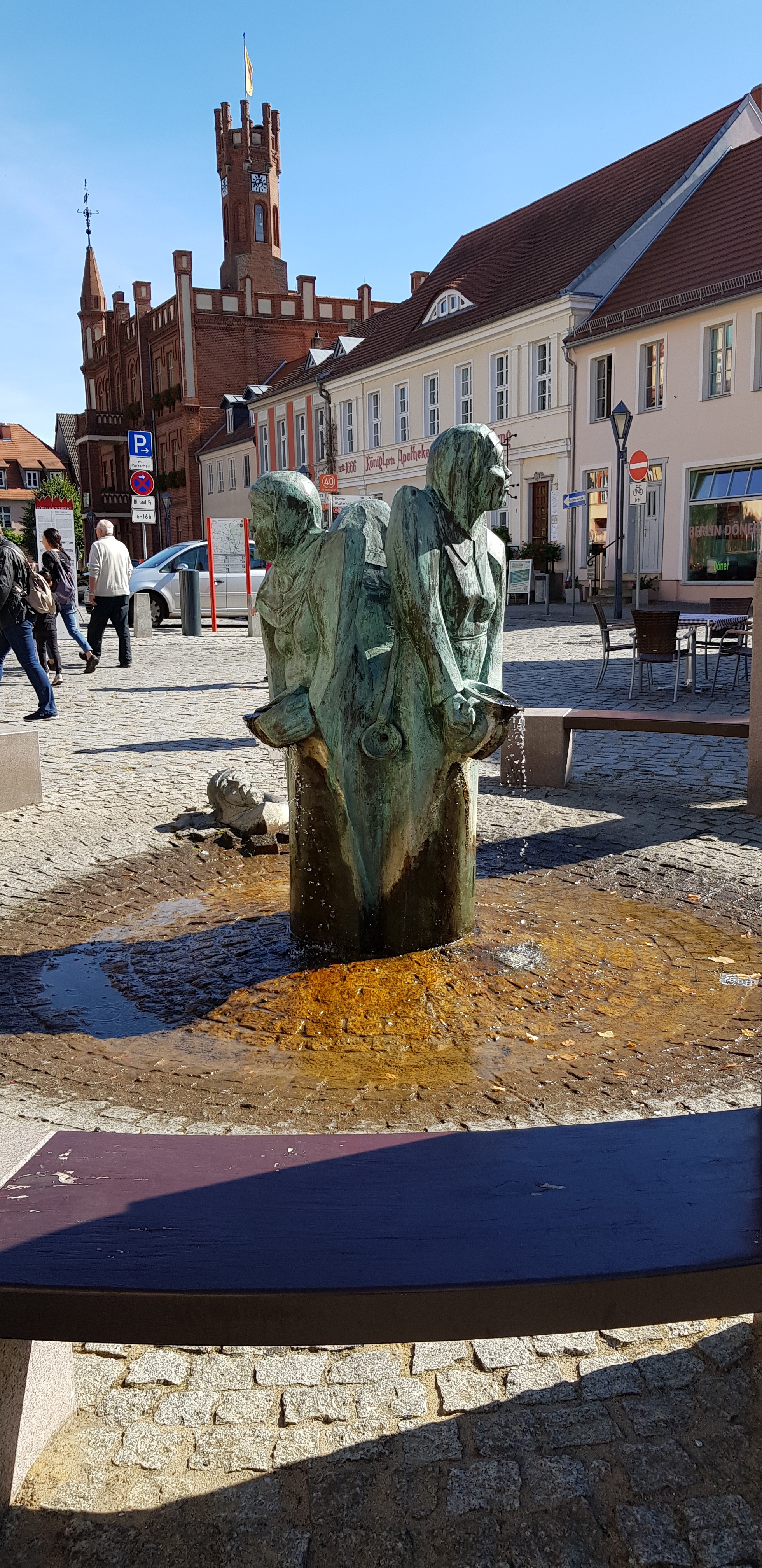 13 Kyritz Brunnen auf dem Marktplatz 1